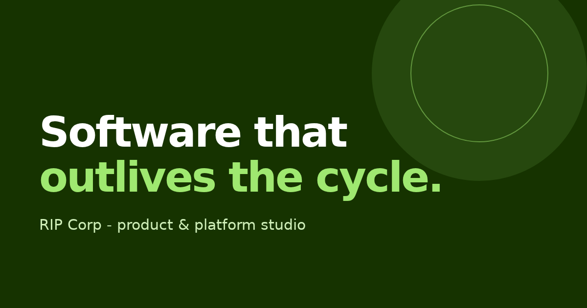 The Software Quietly Guarding Everyone's Retirement - RIP Corp